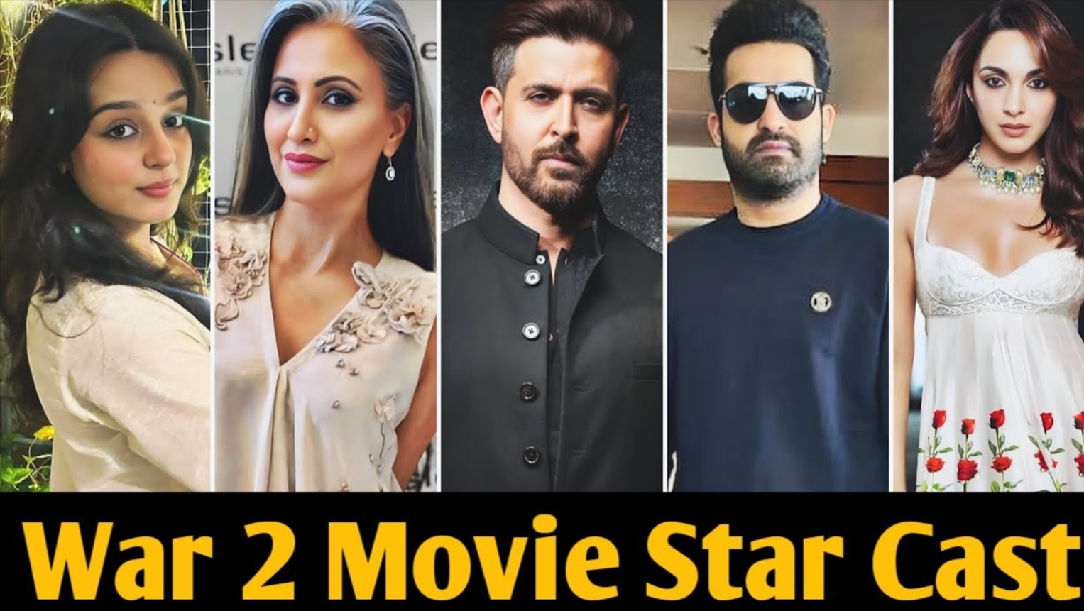 War 2 Movie Cast